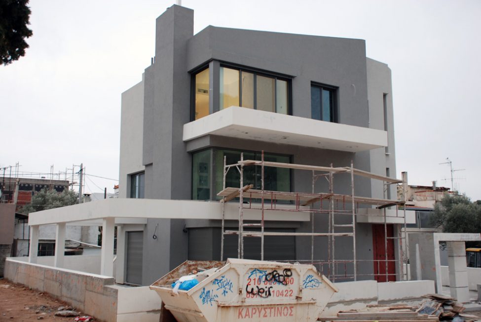 Εξωτερική θερμομόνωση σε συμβατική κατασκευή