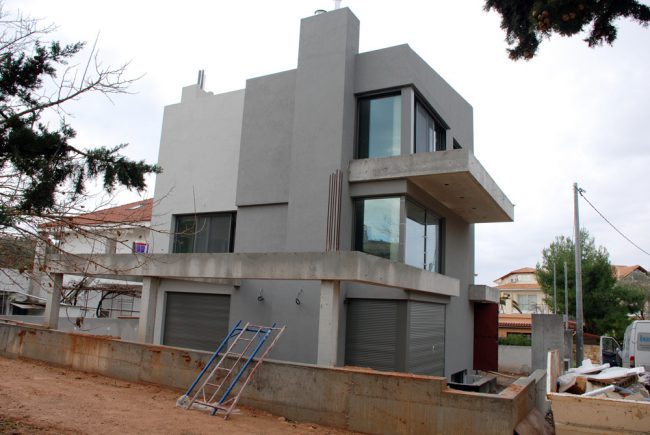 Εξωτερική θερμομόνωση σε συμβατική κατασκευή